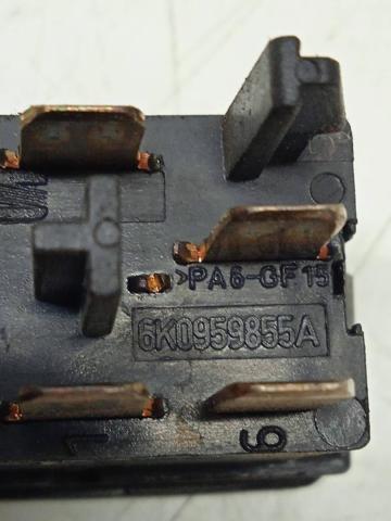 6K0959855A Botón de encendido del motor del elevalunas de la consola central  en stock Castellón