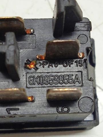 6K0959855A Botón de encendido del motor del elevalunas de la consola central  en stock Sabadell