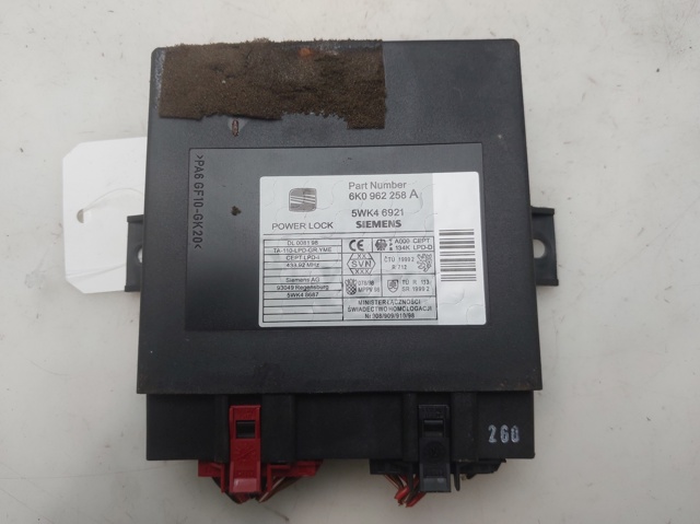 6K0962258A VAG Unidad de confort de la puerta delantera  disponible Alicante