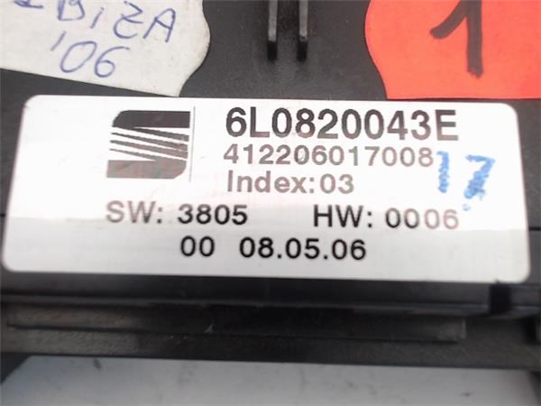 VAG 6L0820043E Módulo de modos de calefacción/aire acondicionado  comprar en Ponferrada