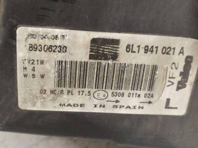 6L1941021A VAG Faro izquierdo comprar Madrid