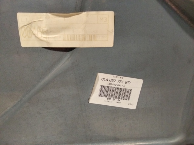 Mecanismo de elevalunas, puerta delantera izquierda Seat Ibiza 3 6L1