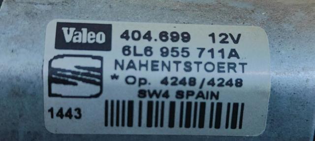 6L6955711A VAG Motor limpiaparabrisas, trasera  en stock Gandía