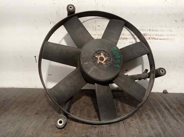Ventilador (rodete +motor) refrigeración del motor con electromotor completo  6N0121209F VAG