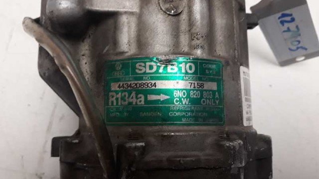 6N0820803A Compresor de aire acondicionado  en stock Sabadell