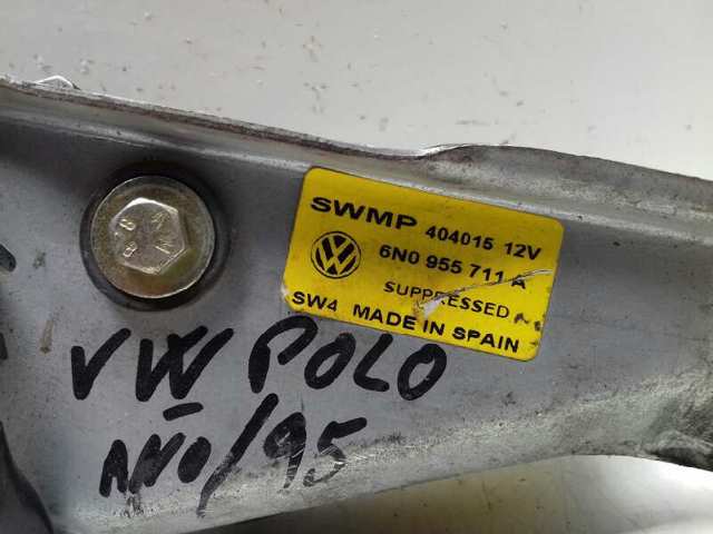 6N0955713B VAG Motor limpiaparabrisas, trasera comprar Alcalá