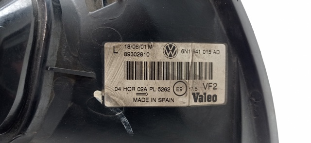VAG 6N1941015AD Faro izquierdo  comprar en Albacete