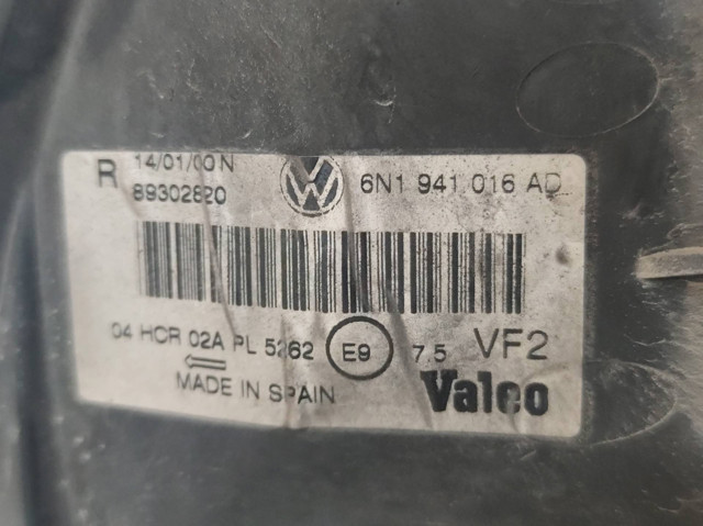 VAG 6N1941016AD Faro derecho  disponible Valladolid