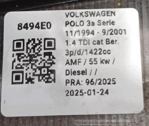 VAG 6N1941017AA Faro izquierdo comprar Barcelona