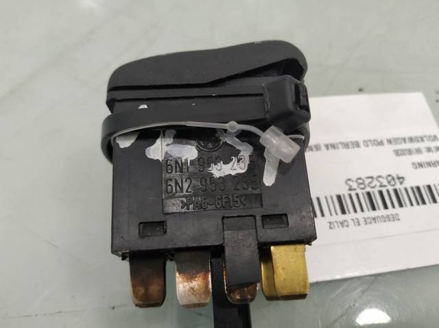 Boton de luz de emergencía para Volkswagen Caddy 9K9