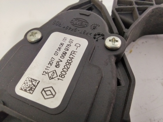 6PV00997807 RENAULT Pedal del acelerador comprar Madrid