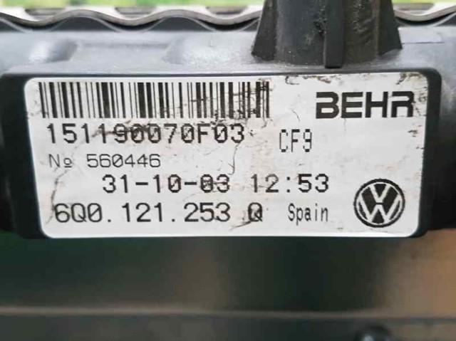 VAG 6Q0121253Q Radiador de refrigeración del motor  comprar en Ponferrada