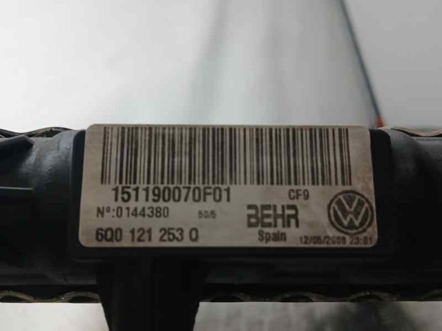 6Q0121253Q VAG Radiador de refrigeración del motor  disponible Ourense