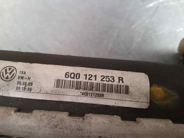 Radiador refrigeración del motor Seat Ibiza 3 6L1