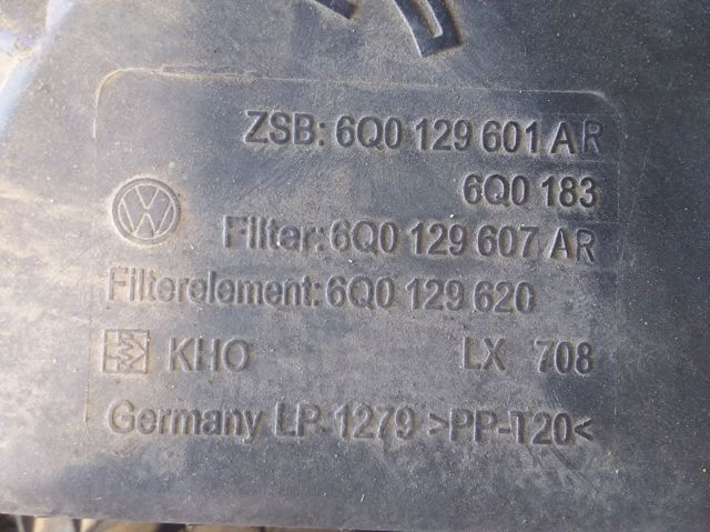 6Q0129607AR VAG Caja del filtro de aire  comprar en Oviedo