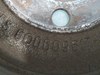 Tambor de freno trasero 6Q0609617 VAG