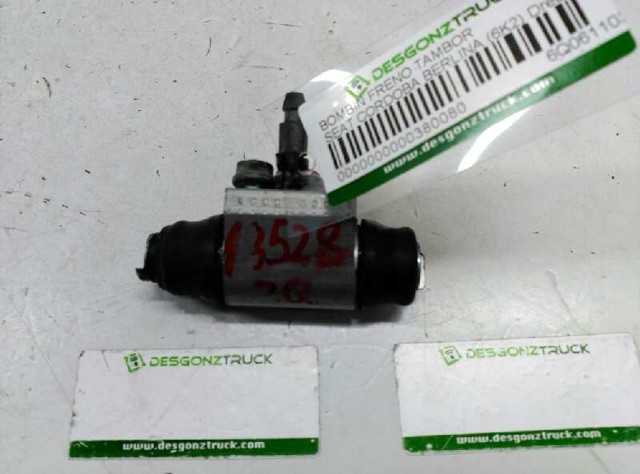 Bombín de freno de rueda trasero 6Q0611053C VAG