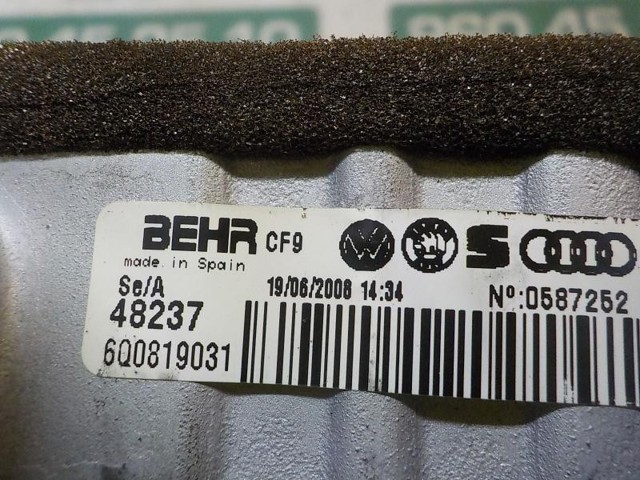 VAG 6Q0819031 Radiador calefacción  en stock Valencia