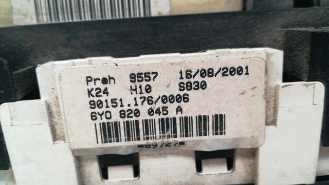 6Q0819445 Unidad de control aire acondicionado  en stock Sabadell