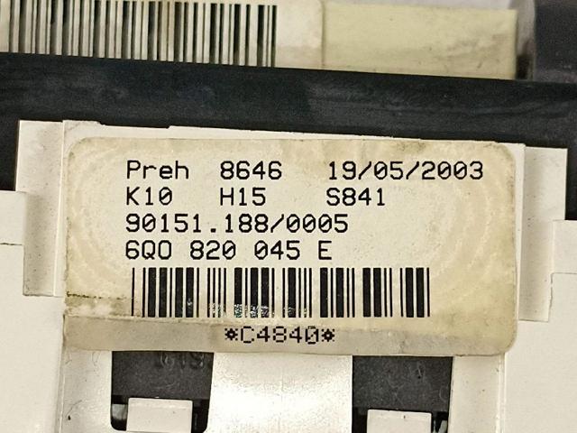 6Q0820045E VAG Unidad de control aire acondicionado comprar Madrid