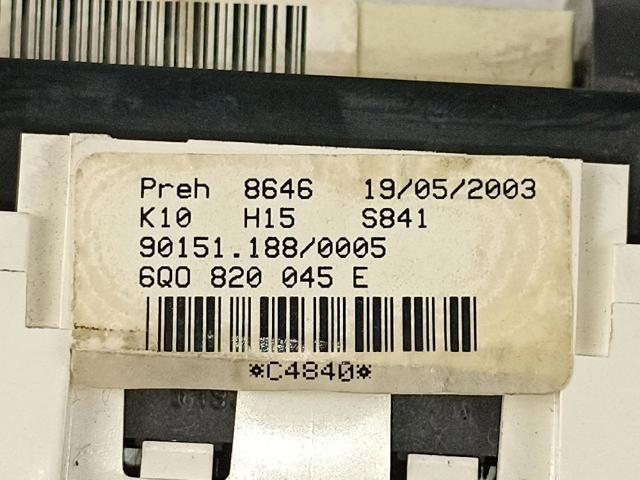 6Q0820045E Unidad de control aire acondicionado comprar Girona
