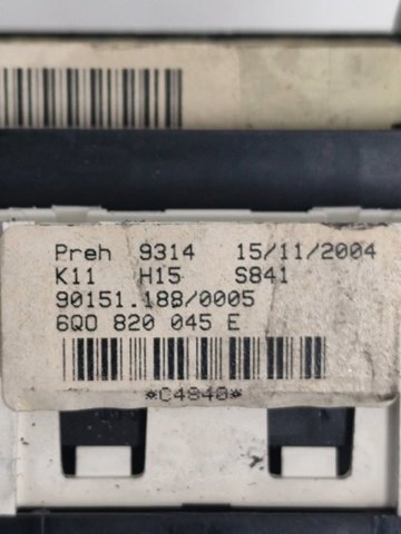 6Q0820045E VAG Unidad de control aire acondicionado comprar Madrid
