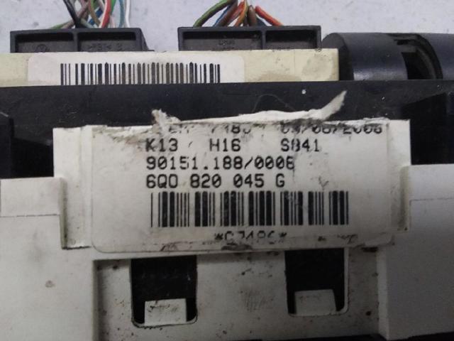 VAG 6Q0820045G Módulo de modos de calefacción/aire acondicionado  comprar en Albacete
