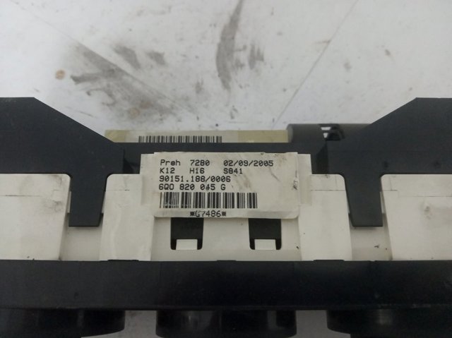 6Q0820045G VAG Módulo de modos de calefacción/aire acondicionado  comprar en Jaén