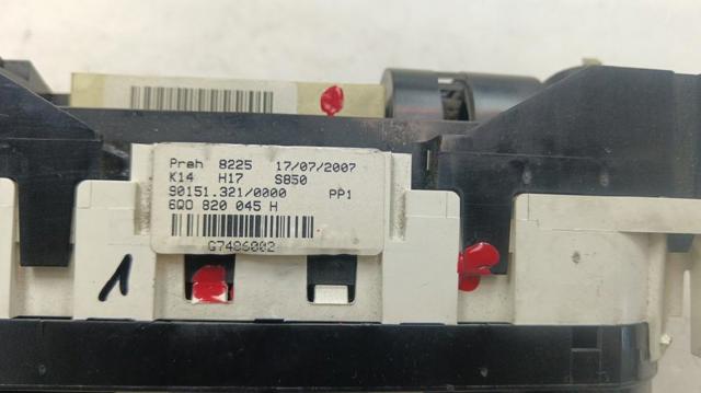 VAG 6Q0820045H Módulo de modos de calefacción/aire acondicionado  disponible España