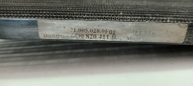 6Q0820411B VAG Condensador aire acondicionado comprar Bilbao