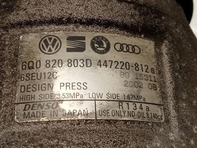 6Q0820803D VAG/Seat