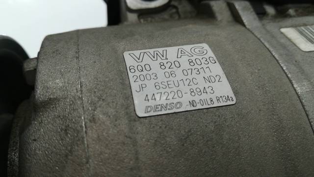 VAG 6Q0820803G Compresor de aire acondicionado  disponible Valladolid