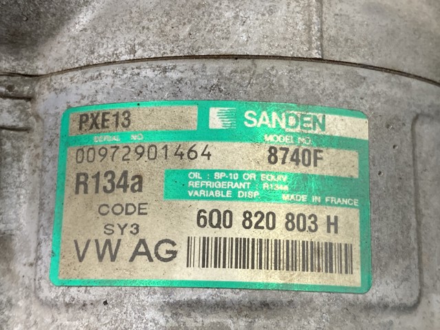 VAG 6Q0820803H Compresor de aire acondicionado  comprar en Ponferrada