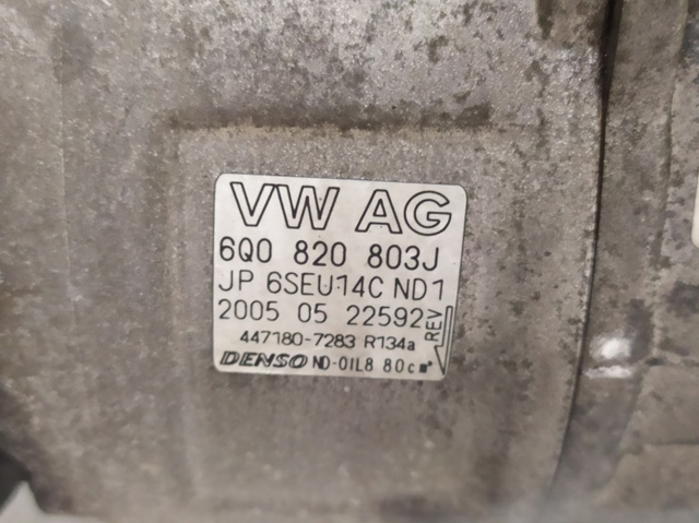 6Q0820803J VAG Compresor de aire acondicionado  comprar en Oviedo