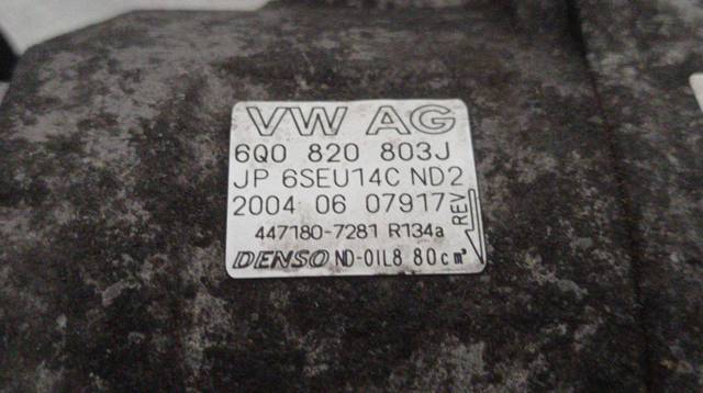 6Q0820803J Compresor de aire acondicionado  en stock Granada