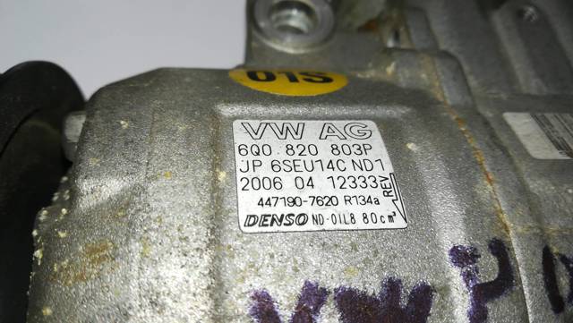 6Q0820803P VAG Compresor de aire acondicionado comprar Bilbao