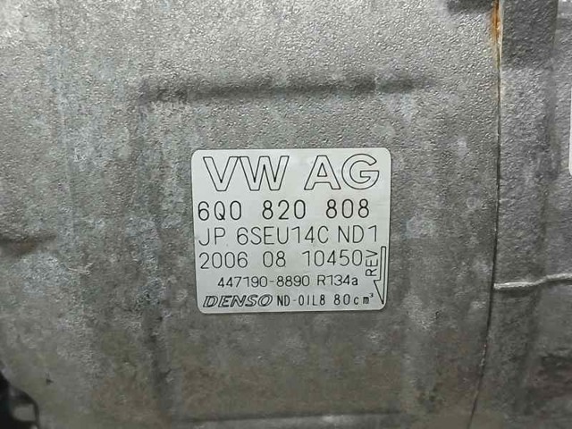 6Q0820808 VAG Compresor de aire acondicionado  comprar en Lleida