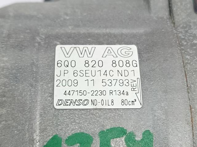 VAG 6Q0820808G Compresor de aire acondicionado  en stock Terrassa
