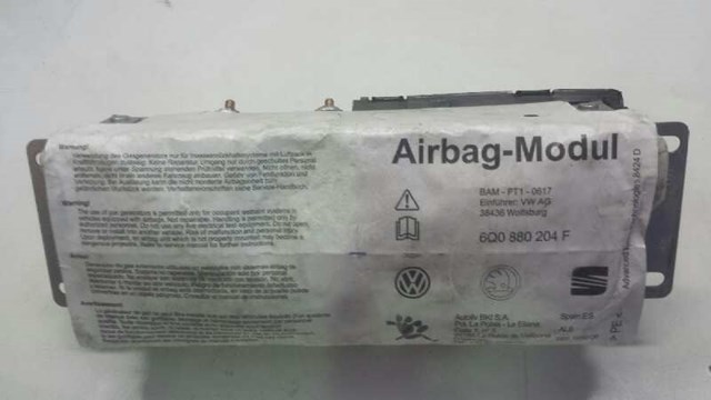 Airbag delantero derecho para seat ibiza ii (6k1) (1993-2002) 1.4 16v aua 6Q0880204F