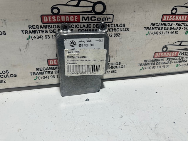VAG 6Q0909601 Módulo de control de airbag  en stock Terrassa