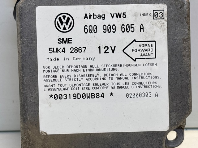 6Q0909605A Módulo de control de airbag comprar Almería