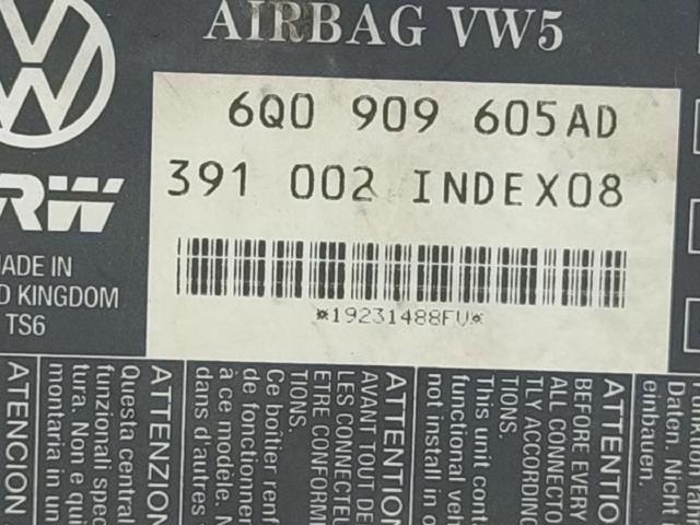 6Q0909605AD Módulo de control de airbag  en stock Granada