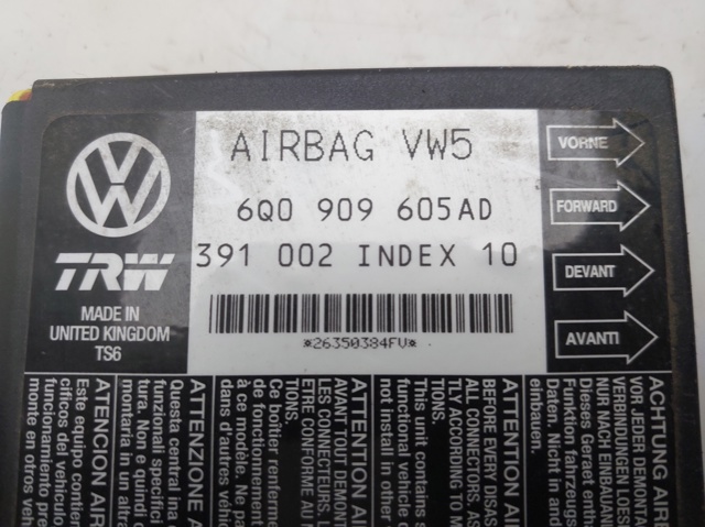 VAG 6Q0909605AD Módulo de control de airbag comprar Barcelona