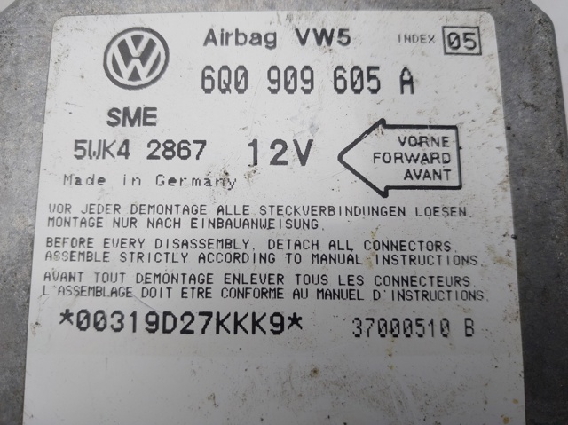 6Q0909605AD Módulo de control de airbag  en stock Sabadell