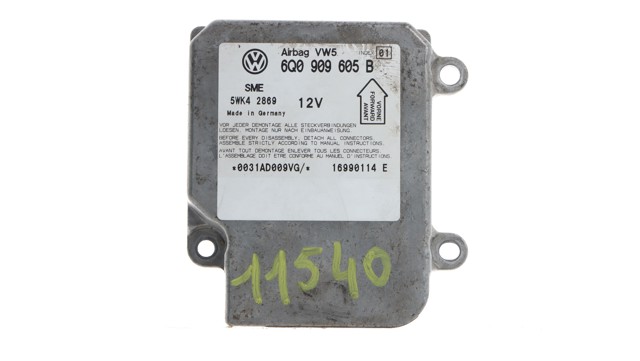 6Q0909605B VAG Módulo de control de airbag  comprar en Jaén