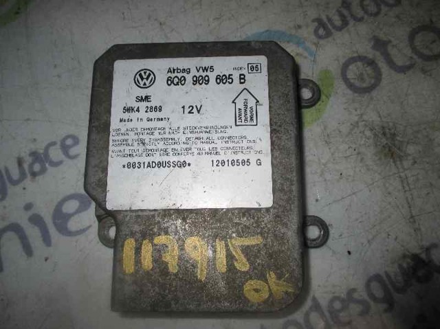 6Q0909605B Módulo de control de airbag  comprar en Pontevedra