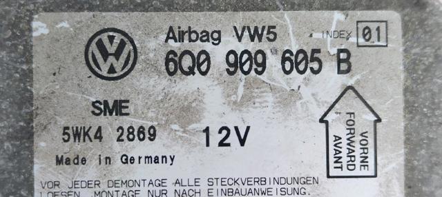 VAG 6Q0909605B Módulo de control de airbag comprar Tarragona
