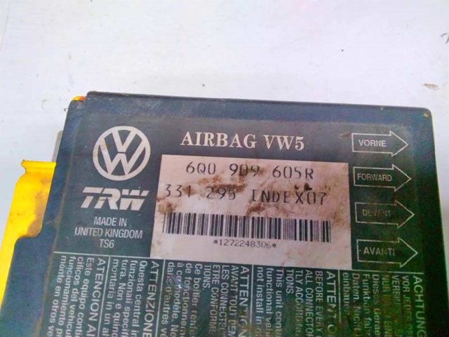 VAG 6Q0909605R Módulo de control de airbag  en stock Valencia