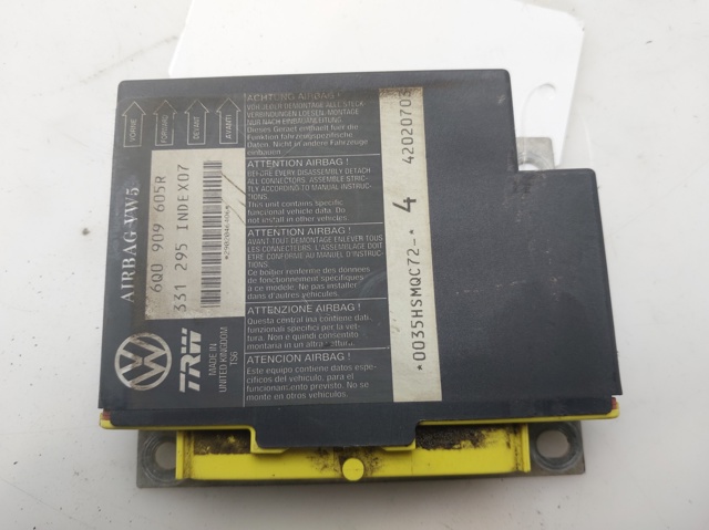 6Q0909605R VAG Módulo de control de airbag  en stock Córdoba