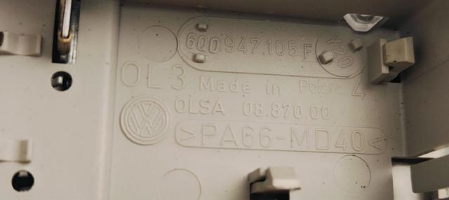 VAG 6Q0947105F Luz interior trasera  en stock Valencia